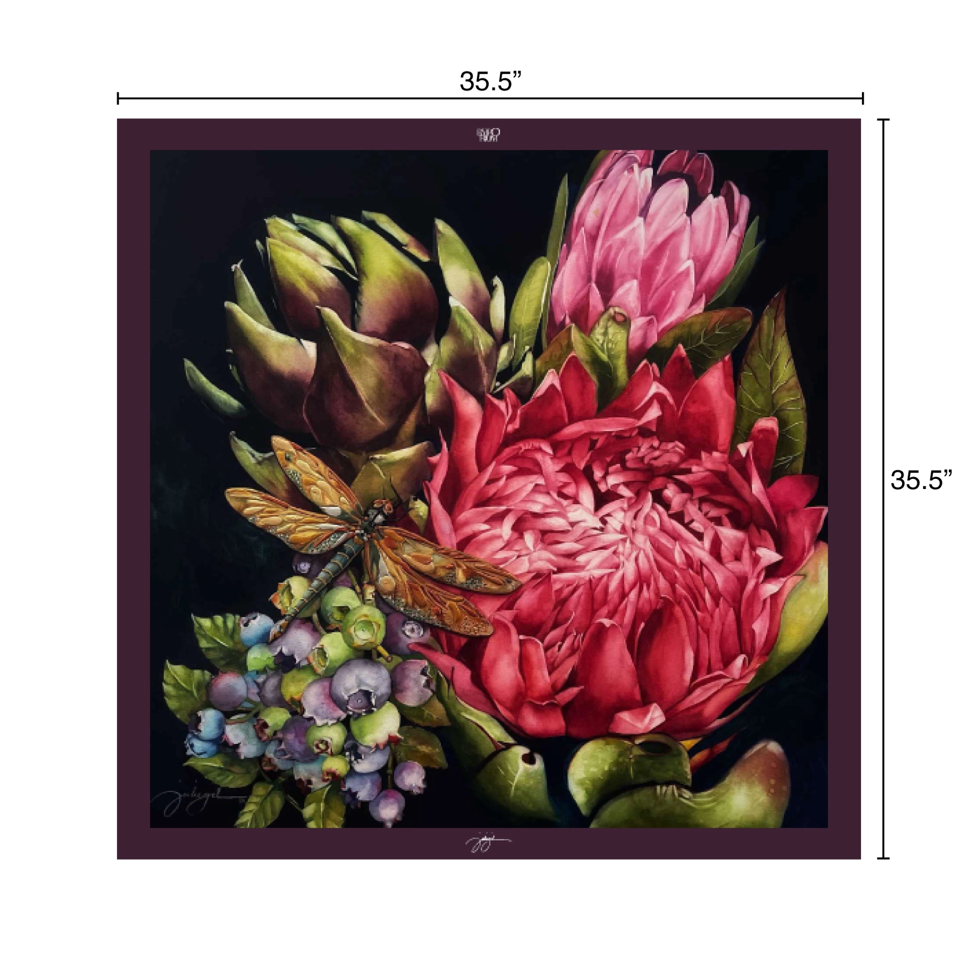 Silk Scarf - Julie Gil