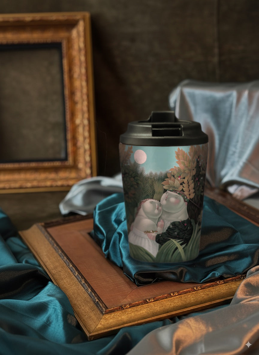 Coffee Tumbler - Roel Obemio (Henri Rosseau Lovers)