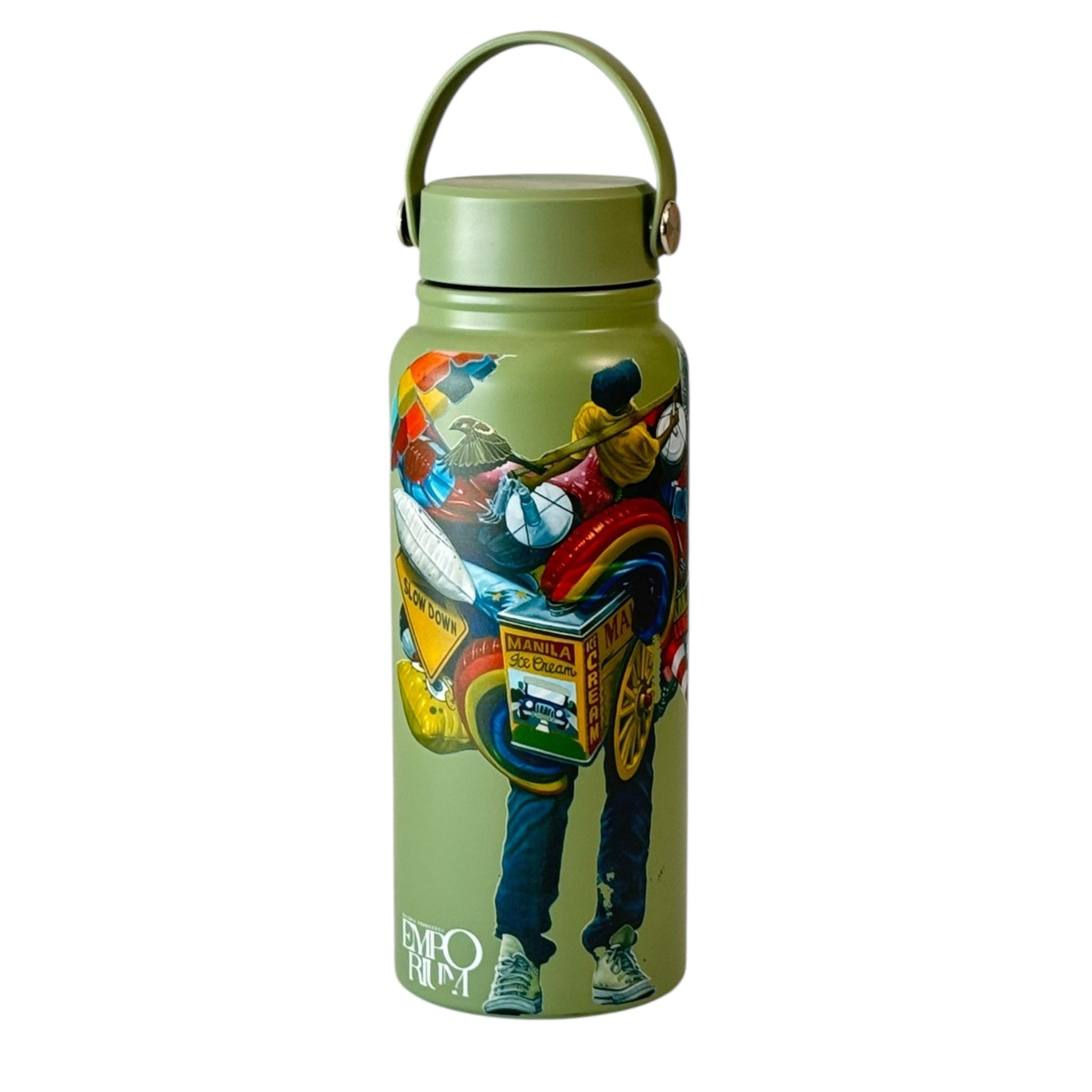 Water Tumbler - Gerrico Blanco (Merchant of Happiness)