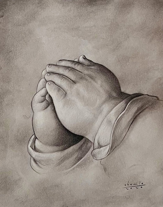 After"Praying Hands" by Albrecht Durer | Roel Obemio