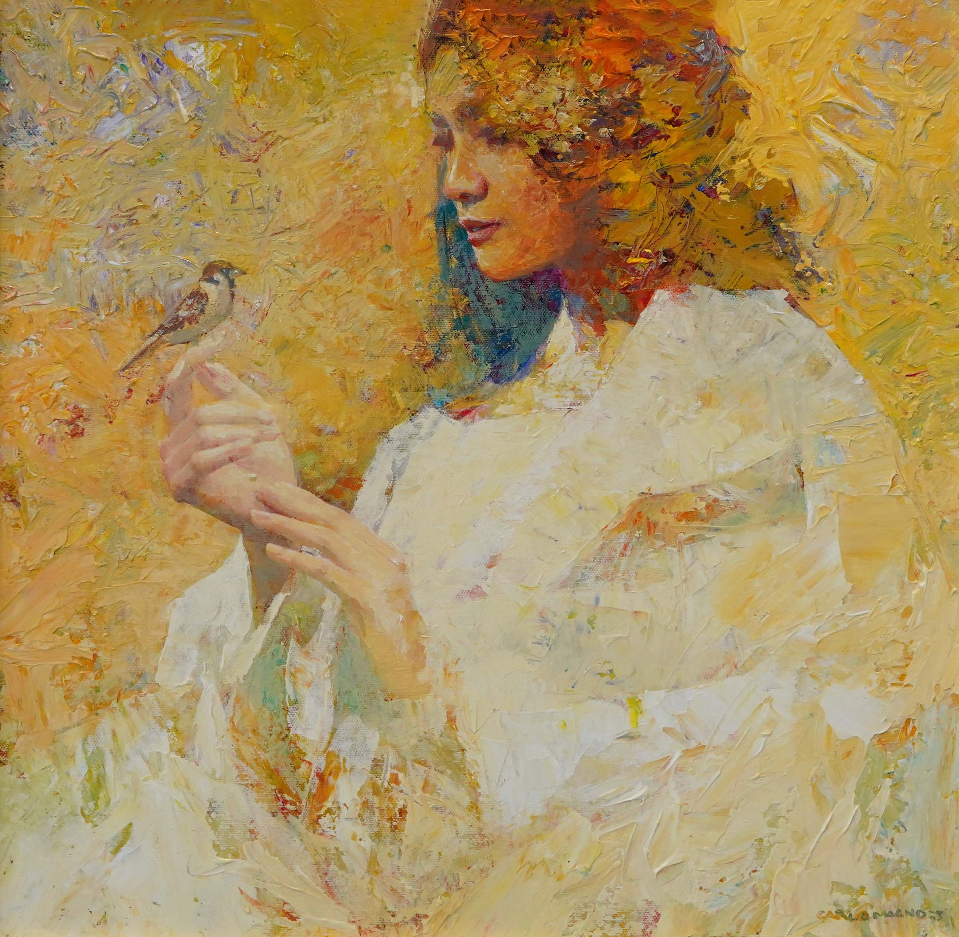 Munting Maya 18”x 18” Mixed Media on Canvas 2025