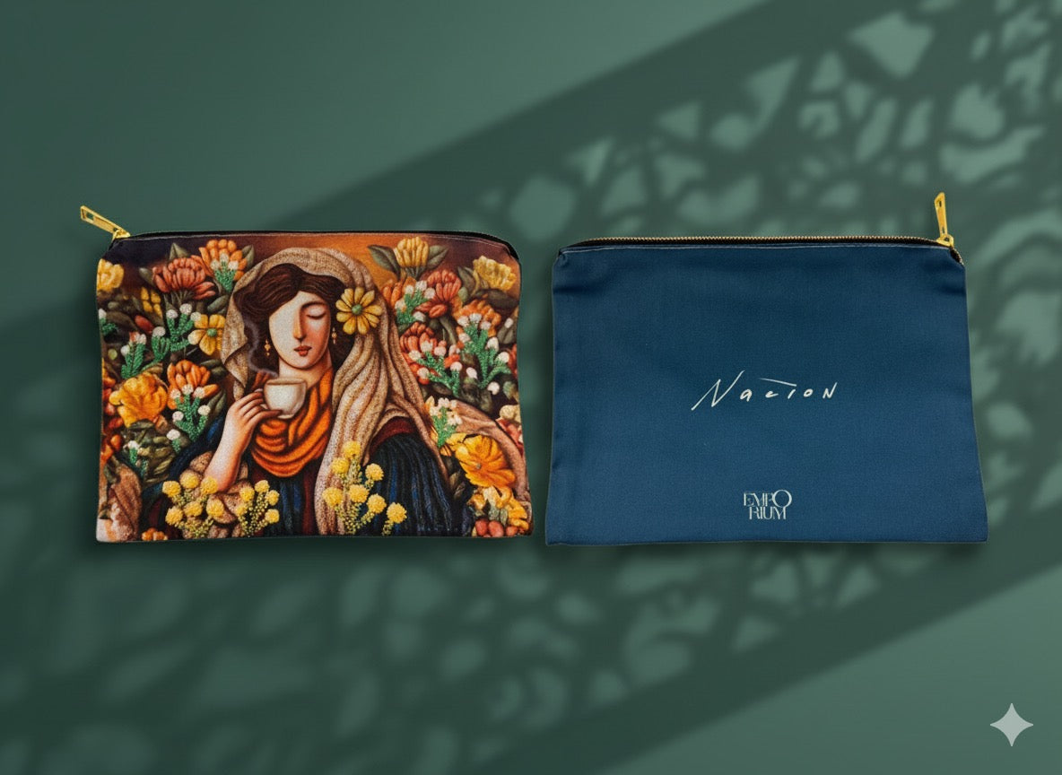 Multi-purpose Pouch - Francis Nacion (Coffee Among the Petals)