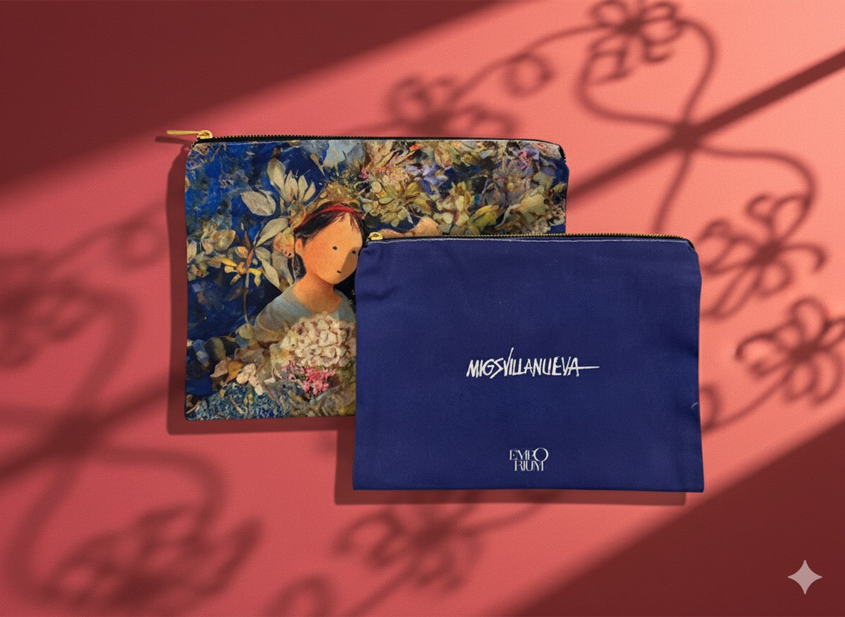 Multi-purpose Pouch - Migs Villanueva (A Memory of Flowers)