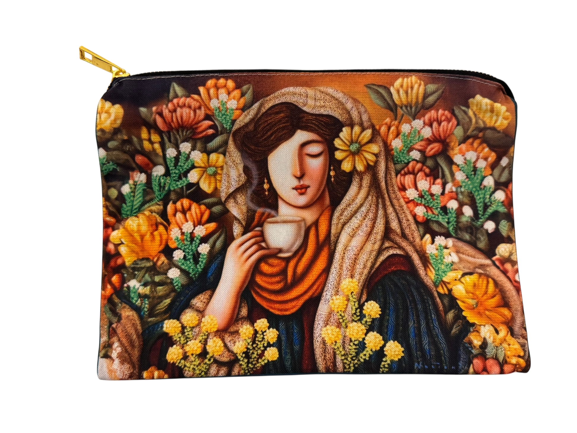 Multi-purpose Pouch - Francis Nacion (Coffee Among the Petals)