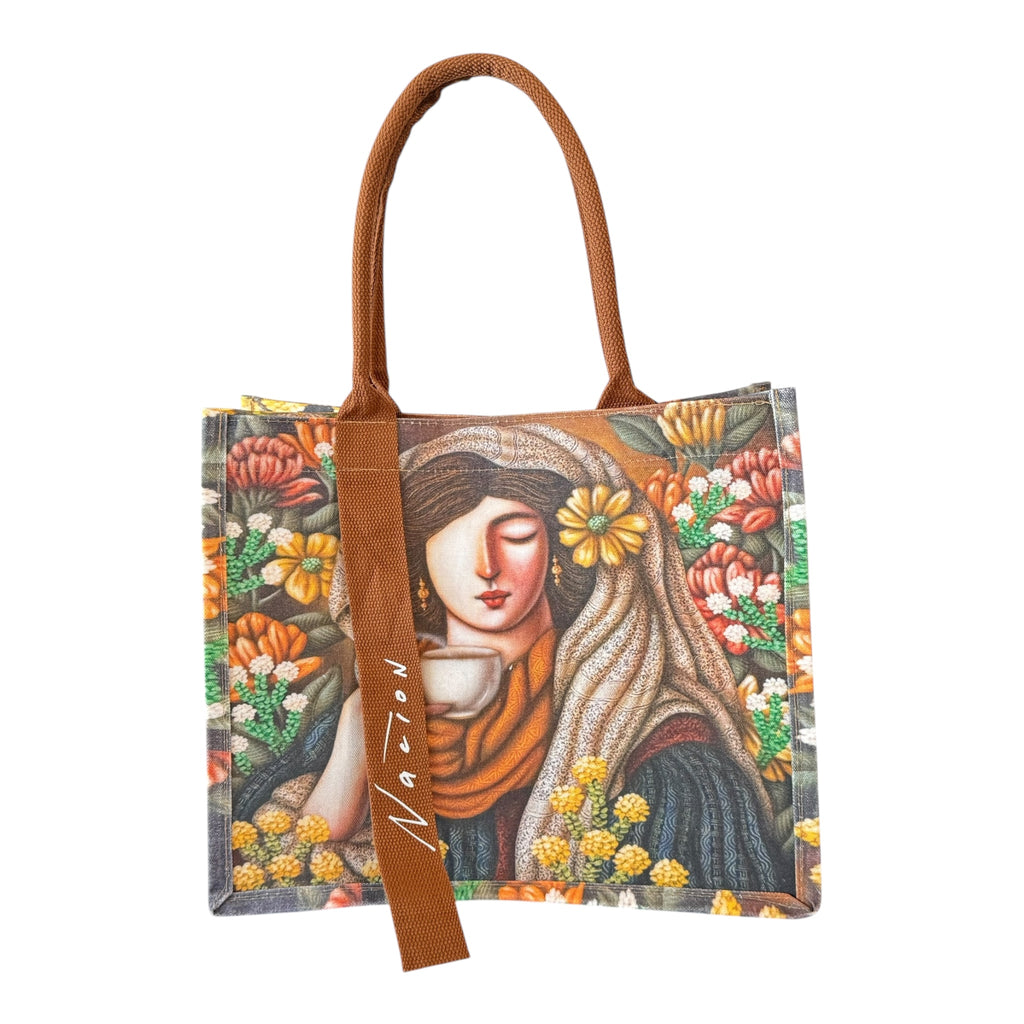 Book Tote - Francis Nacion (Coffee Among The Petals)