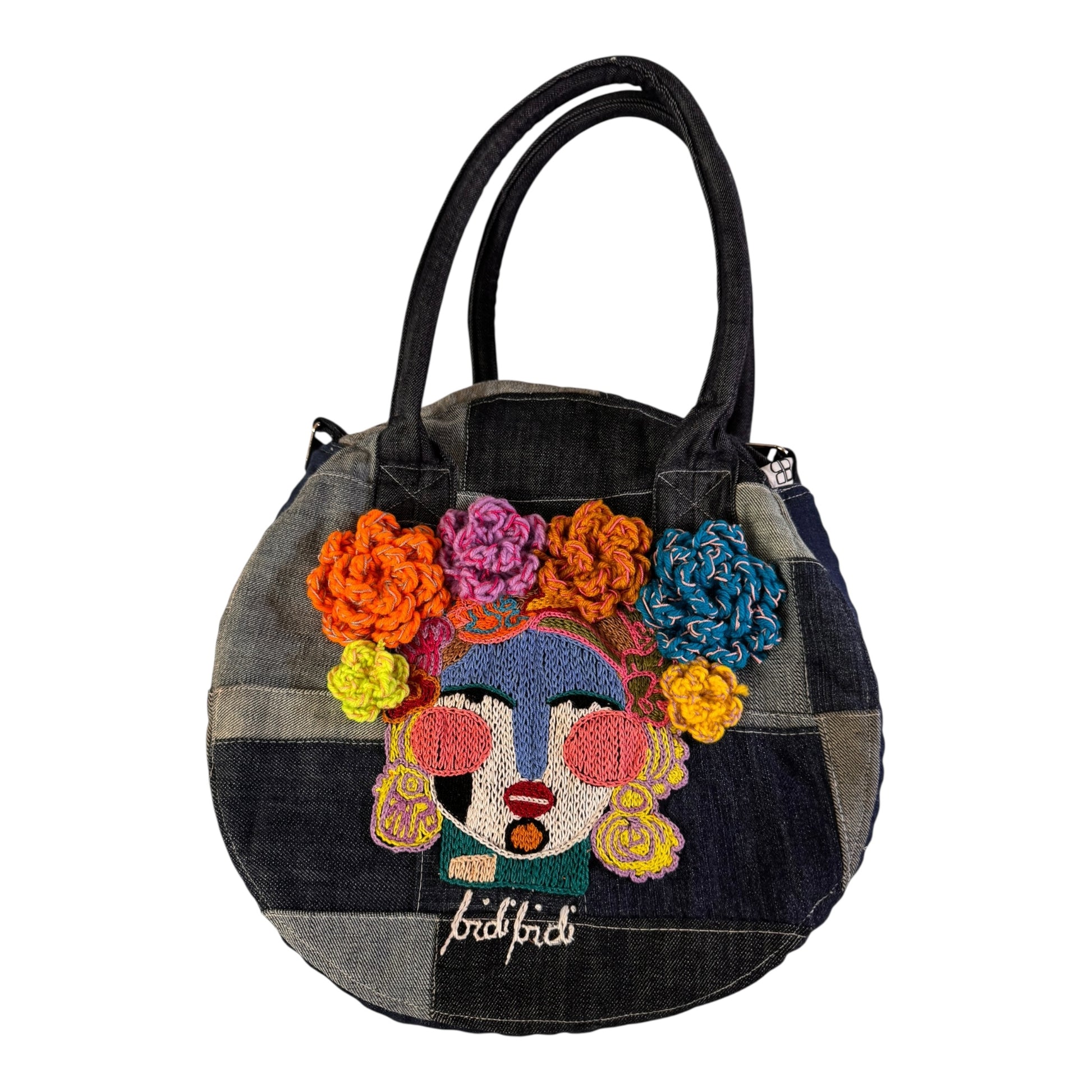 FLORES DE FRIDA Round Tote