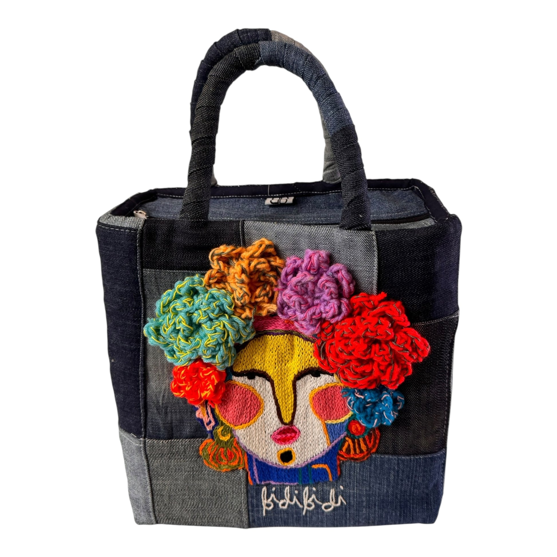 Flores De Frida Square Tote