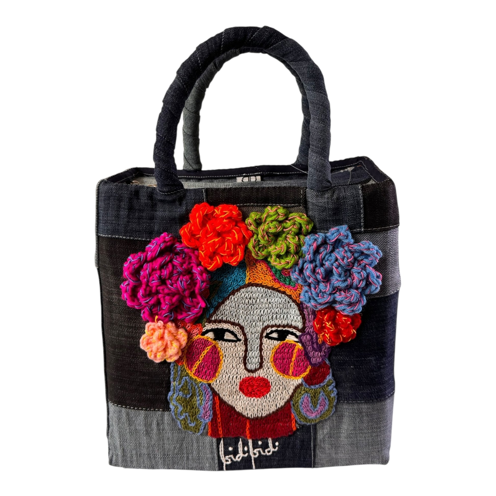 Flores De Frida Square Tote