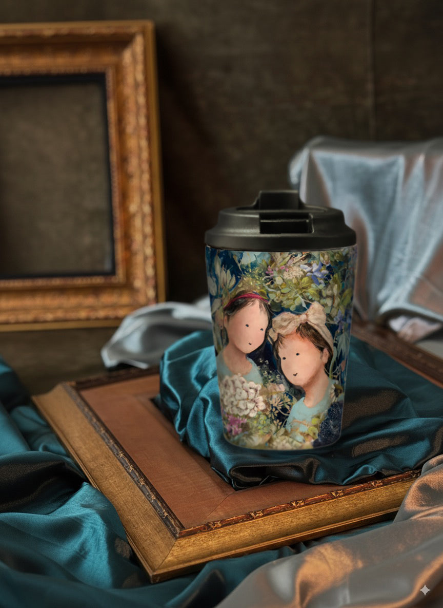 Coffee Tumbler - Migs Villanueva (A Memory of Flowers)